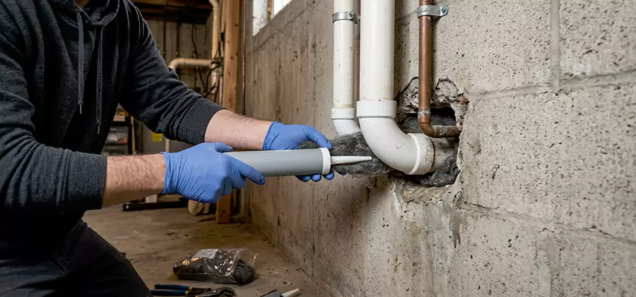 Mouse Proofing Pipes in Kearny