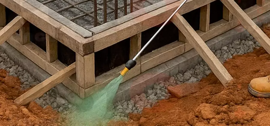 Foundation Slab Termite Treatment in Kearny