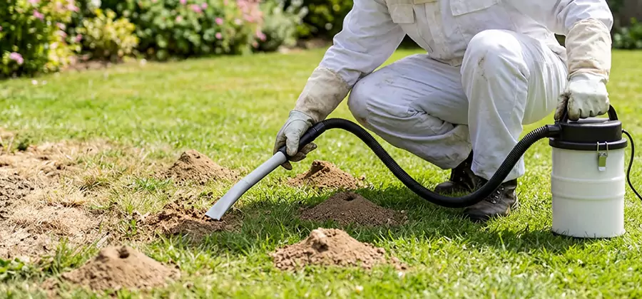 Tick Tubes Application in Kearny