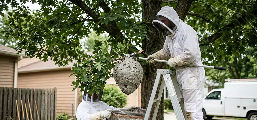 Wasp Nest in Tree Removal Kearny